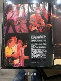 1986 HUEY LEWIS AND THE NEWS World Tour Book SIGNED /Autographed by Entire Band