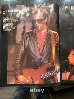 1986 HUEY LEWIS AND THE NEWS World Tour Book SIGNED /Autographed by Entire Band