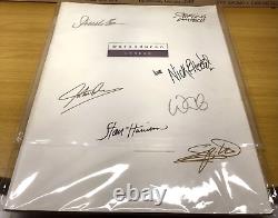 1988 Duran Duran Band Signed By 7 London Tour Concert Program Vintage Autographs