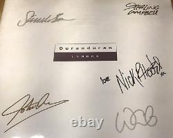 1988 Duran Duran Band Signed By 7 London Tour Concert Program Vintage Autographs