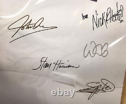 1988 Duran Duran Band Signed By 7 London Tour Concert Program Vintage Autographs