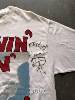 1992 Signed By The Band Drivin' N' Cryin' Band Tour Tee Bought From Og Owner XL