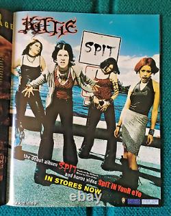 2000 Vintage OZZFEST Tour Book Program SIGNED by 6 STAGE 2 BANDS @ Metal
