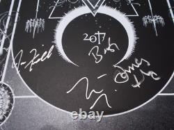 2017 A Perfect Circle APC VIP concert tour poster, 12x18, signed by the band