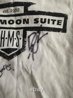 2017 Tour Honeymoon Suite Hand Signed Autograph Full Band Raglan Shirt XXL