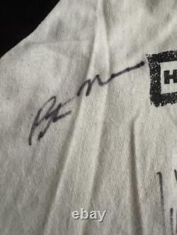 2017 Tour Honeymoon Suite Hand Signed Autograph Full Band Raglan Shirt XXL