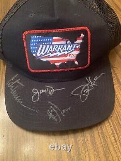 2023 Tour Warrant Hat Signed By Band-Allen-Sweet- Mason-Turner- Meet And Greet