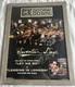 3 Doors Down Full Band Signed 2005 Seventeen Days Tour Poster Framed 18x24