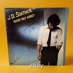 80 JD Souther Only Lonely Japan Tour Program Band Signed By 6 VTG Autographs
