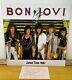 87 Bon Jovi Band Signed Concert Tour Program By 5 Vtg Autographed