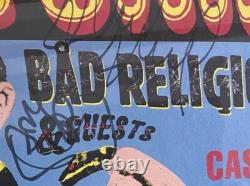95 Pearl Jam Tour Poster Signed by band/UNIQ ED SIG & JACK IRONS NVR DISPLAYED