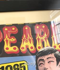 95 Pearl Jam Tour Poster Signed by band/UNIQ ED SIG & JACK IRONS NVR DISPLAYED