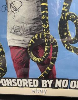 95 Pearl Jam Tour Poster Signed by band/UNIQ ED SIG & JACK IRONS NVR DISPLAYED