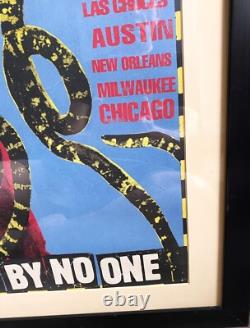 95 Pearl Jam Tour Poster Signed by band/UNIQ ED SIG & JACK IRONS NVR DISPLAYED