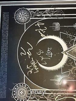 A Perfect Circle 2017 Tour Poster. Signed By Band