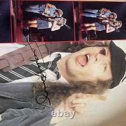 AC/DC 5 Band Member Autograph JSA LOA Signed Fly On The Wall Tour 1986 Book