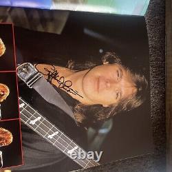 AC/DC 5 Band Member Autograph JSA LOA Signed Fly On The Wall Tour 1986 Book