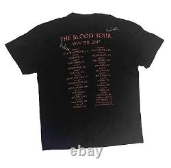 AFI 2017 The Blood Tour Black XL Concert Shirt Signed By Adam And Hunter