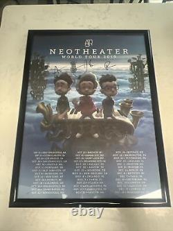 AJR band Neotheather World Tour 2019 Poster HAND SIGNED BY ALL MEMBERS FRAMED