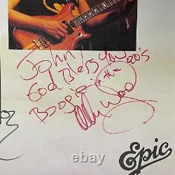 ALLMAN BROTHERS BAND On Tour 1990 US AUTOGRAPHED PROMO POSTER Band SIGNED Gregg
