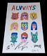 Alvvays Band Signed 12x18 Tour Poster Molly Rankin X5 Autograph Proof 1