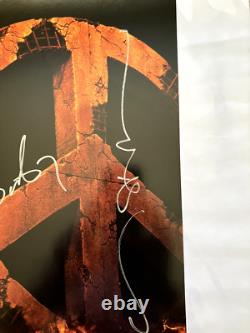 APC A Perfect Circle Emotive Summer Tour Poster 2011 Megan Acio Signed by Band