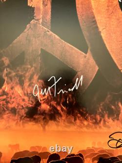 APC A Perfect Circle Emotive Summer Tour Poster 2011 Megan Acio Signed by Band
