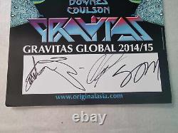 ASIA (Band) SIGNED IN-PERSON GRAVITAS GLOBAL 2014/15 Tour Poster