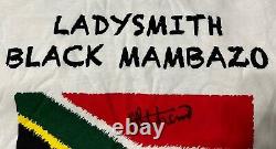 AUTOGRAPHED! Vintage Ladysmith Black Mambazo Concert Shirt 2010 USA Tour XL NICE