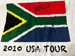 AUTOGRAPHED! Vintage Ladysmith Black Mambazo Concert Shirt 2010 USA Tour XL NICE