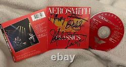 Aerosmith Signed Classics II CD By Entire Band 1993 Tour Joe Perry Steven Tyler