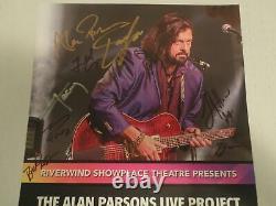 Alan Parsons Project Band Autographed / Signed 2018 Concert Tour Poster Oklahoma