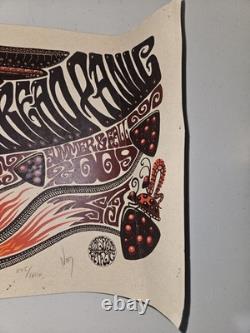 Allman Brothers / Widespread Panic 2009 Tour Poster Jeff Wood Signed Numbered