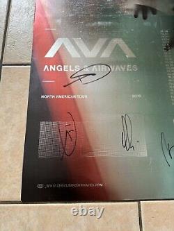 Angels and Airwaves Signed Poster by Full Band 2019 North American Tour