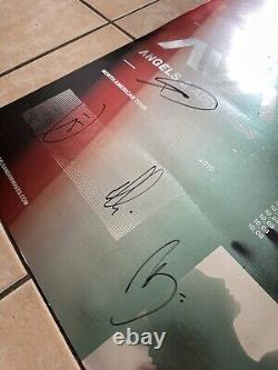 Angels and Airwaves Signed Poster by Full Band 2019 North American Tour