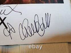 Anthrax Signed Tour Poster 2024 Tour Full Band Signatures Original & Genuine