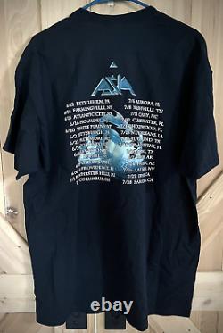 Asia Rock Band Concert Tour Shirt Signed