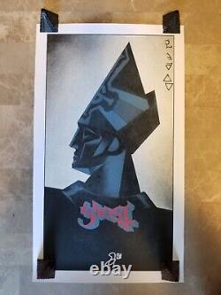 Authentic Ghost Band Papa III Signed Meliora VIP Tour Poster 2016