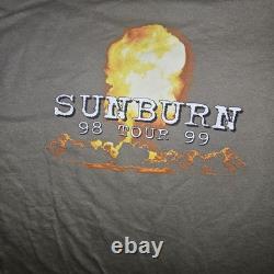 Autographed Fuel Sunburn Concert Tour T-Shirt XL Original 1998 band Shirt