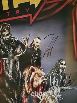 Avatar Band Signed 2019 Tour Poster 24 X 36