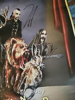 Avatar Band Signed 2019 Tour Poster 24 X 36