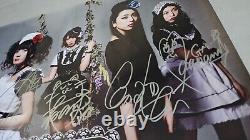 BAND-MAID All Member Poster Signed Tour 2016 MX VERY RARE