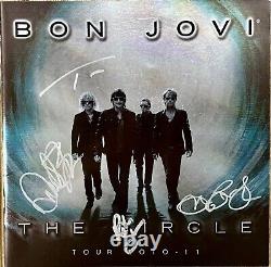 BON JOVI signed The Circle 2010-11 Tour Book signed by Entire Band