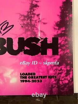 BUSH Band Signed Vinyl? Official Merch 2024 Loaded Tour VIP? Gavin Rossdale