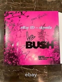 BUSH Band Signed Vinyl? Official Merch 2024 Loaded Tour VIP? Gavin Rossdale