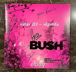 BUSH Band Signed Vinyl? Official Merch 2024 Loaded Tour VIP? Gavin Rossdale