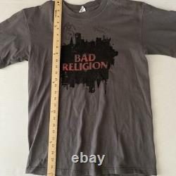 Bad Religion Signed Tour Shirt New Maps of Hell Size M See Pics Warp Tour Meet