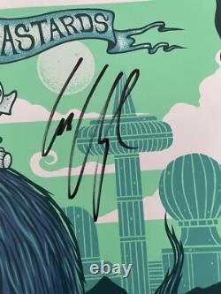 Band Signed Primus Poster VIP Jim Mazza Summer Tour 2017 18X24 Clutch
