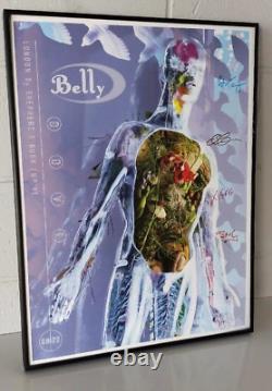 Belly Dove Album O2 London Tour Poster Framed & Signed By Band Tanya Donelly