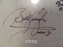 Billy Currington Autograph Drum Head & Band 21 x 17 Framed Display 2013 CD Tour